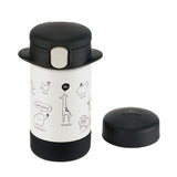 Richell - 2 Way Stainless Steel Slim Water Bottle Mug Tumblr  Black 4945680200158 Baby Water Bottle