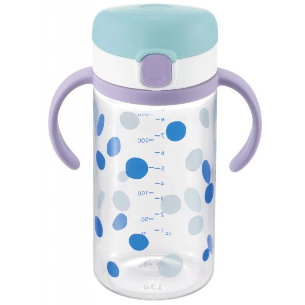 Richell - Aqulea Clear Tritan Direct Drinking Water Bottle Mug RC1109 CherryAffairs