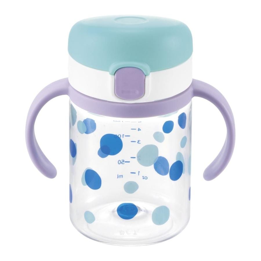 Richell - Aqulea Clear Tritan Direct Drinking Water Bottle Mug RC1108 CherryAffairs