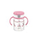 Richell - Aqulea Clear Tritan Sippy Straw Baby Water Bottle Mug  Pink 4973655220146 Baby Water Bottle