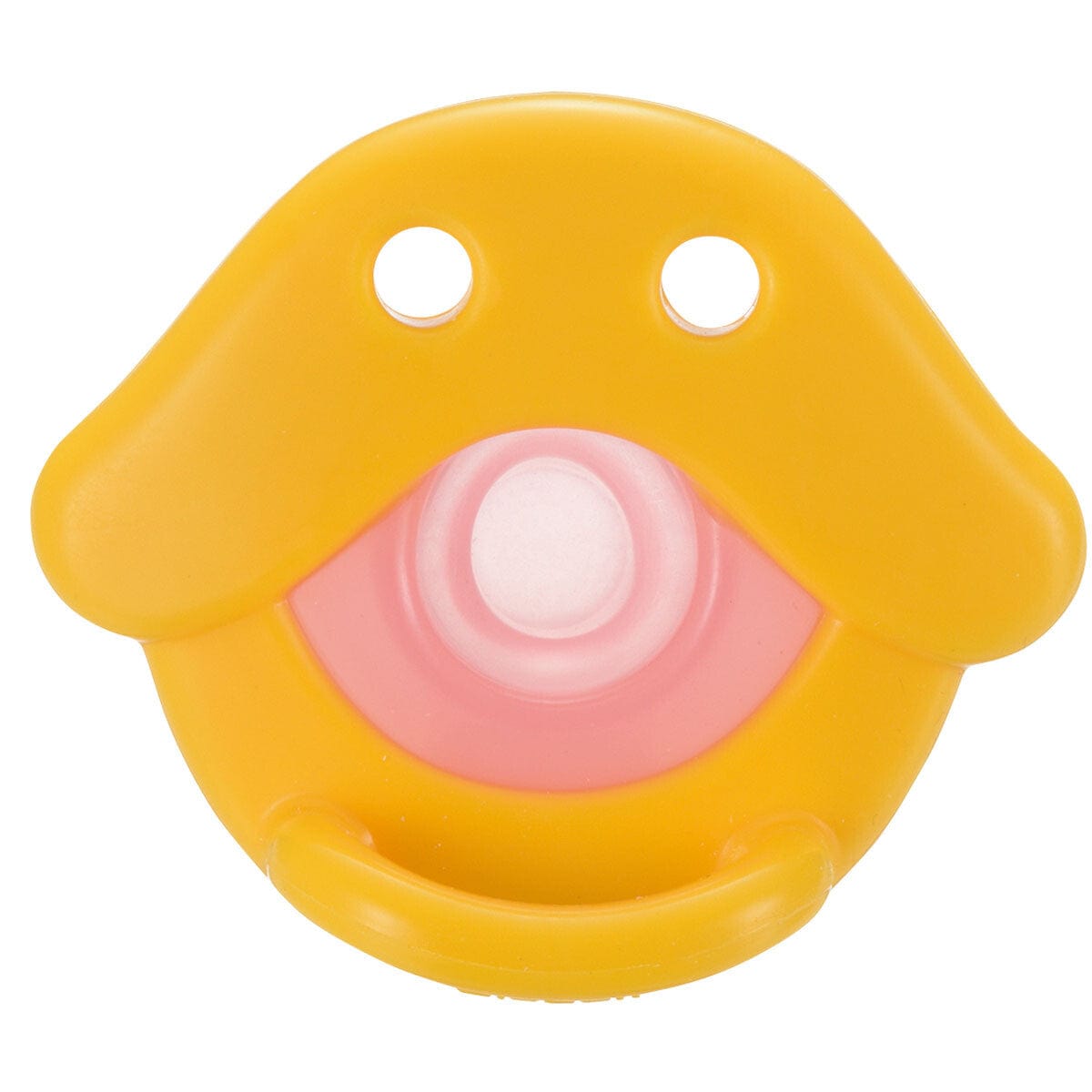 Richell - New Born Baby Silicone Pacifier with Storage Case  Yellow 4945680202909 Baby Pacifiers