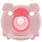 Richell - New Born Baby Silicone Pacifier with Storage Case  Pink 4945680202954 Baby Pacifiers