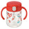 Richell - T.L.I Baby Stage 2 Try Straw Clear Training Water Bottle Mug  Red 4945680203531 Baby Water Bottle