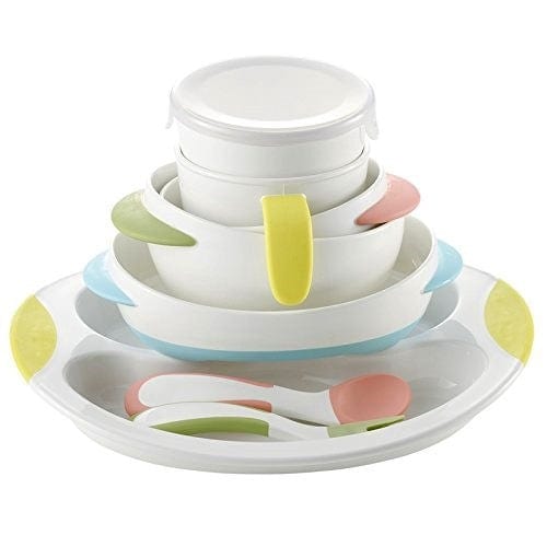 Richell - T.L.I Step Up Stage 1-3 Baby Tableware Meal Set RC1049 CherryAffairs