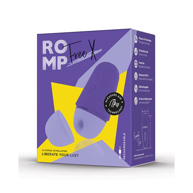 Romp - Free X Clitoral Air Stimulator (Purple) RM1021 CherryAffairs