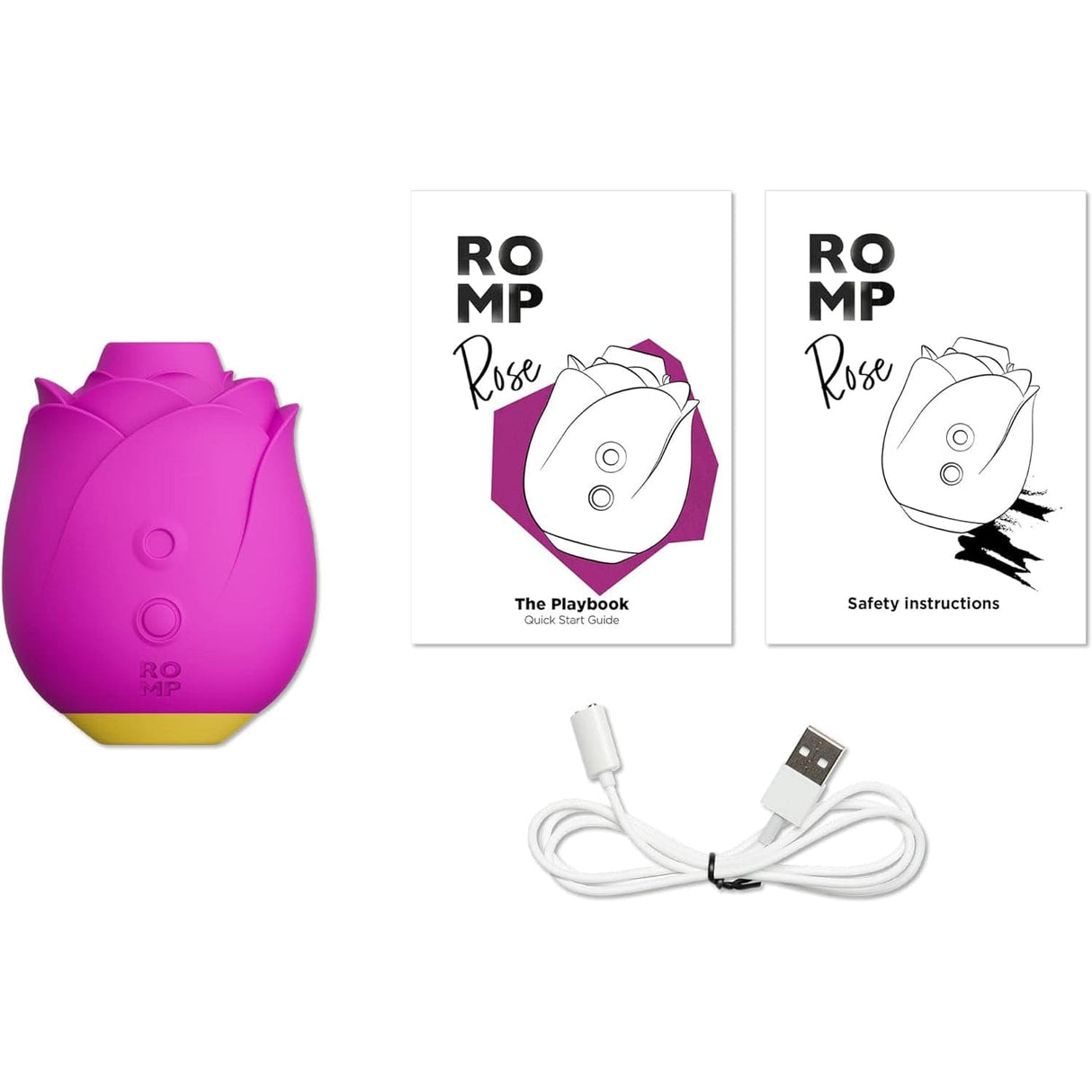 Romp - Rose Clitoral Air Stimulator (Pink) RM1008 CherryAffairs
