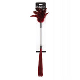 S&M - Sex and Mischief Enchanted Feather Tickler (Burgundy) SM1056 CherryAffairs