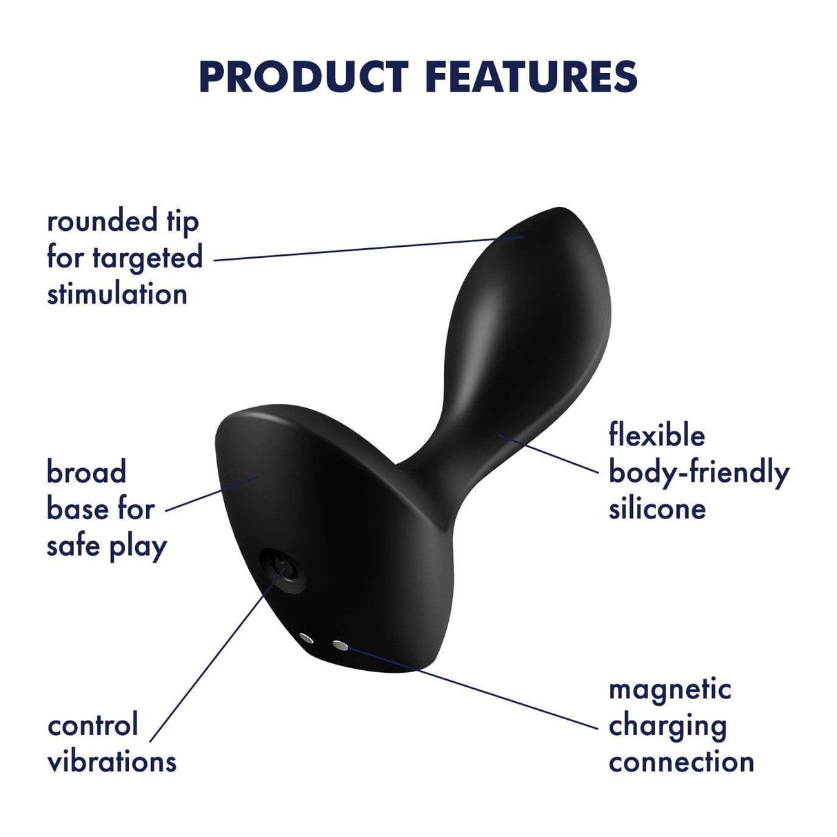 Satisfyer - Backdoor Lover Prostate Massager CherryAffairs