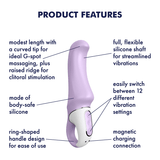 Satisfyer - Charming Smile Rabbit Vibrator (Purple) STF1033 CherryAffairs