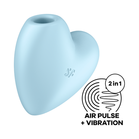 Satisfyer - Cutie Heart Air Pulse Clitoral Stimulator CherryAffairs