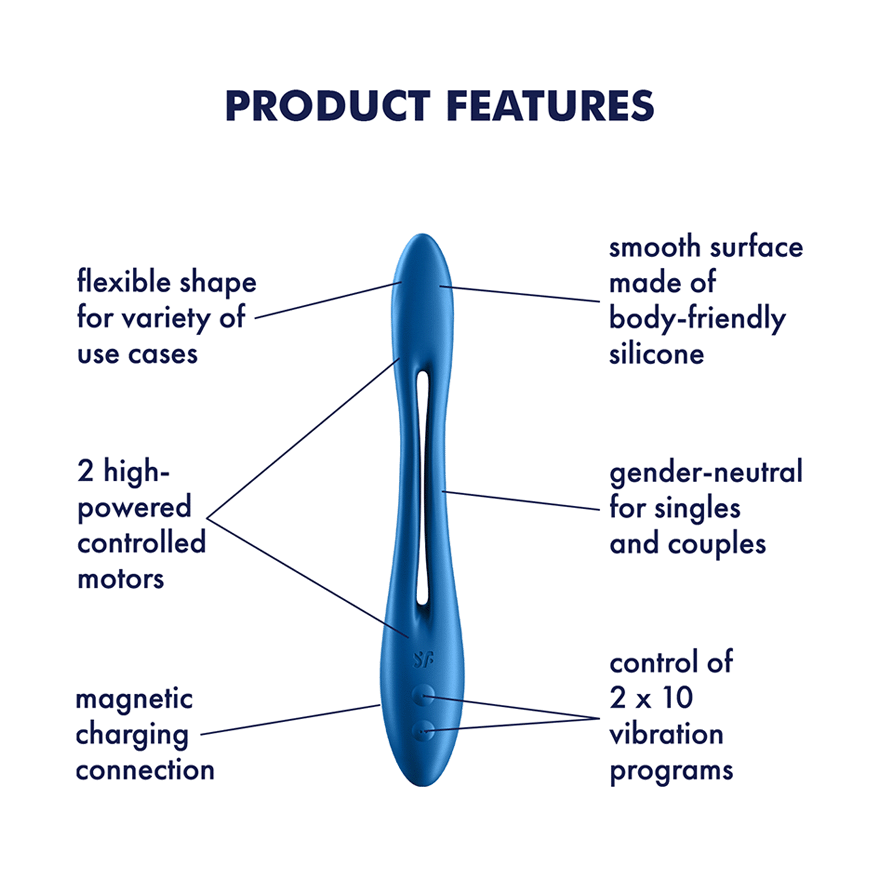 Satisfyer - Elastic Game Flexible Multi Vibrator CherryAffairs