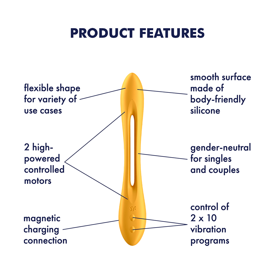 Satisfyer - Elastic Joy Flexible Multi Vibrator CherryAffairs