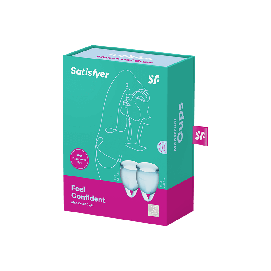 Satisfyer - Feel Confident Menstrual Cup Set CherryAffairs