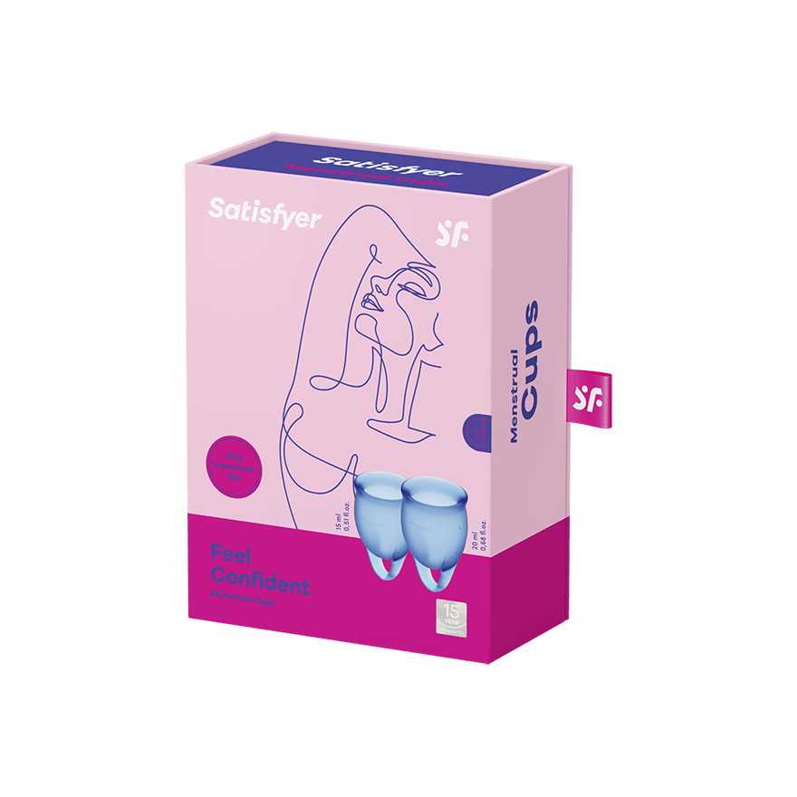 Satisfyer - Feel Confident Menstrual Cup Set CherryAffairs