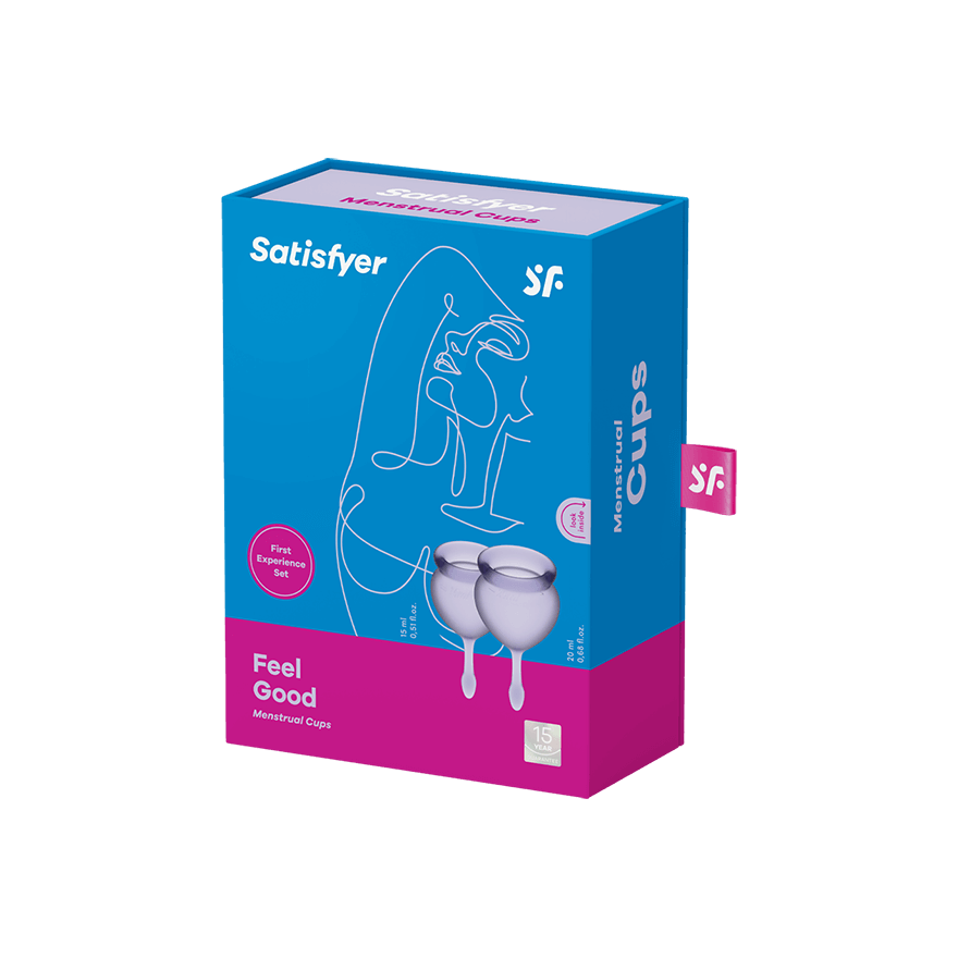 Satisfyer - Feel Good Menstrual Cup Set CherryAffairs