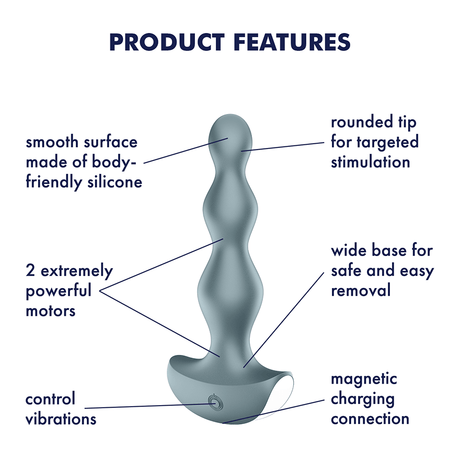Satisfyer - Lolli Anal Plug 2 Vibrator CherryAffairs