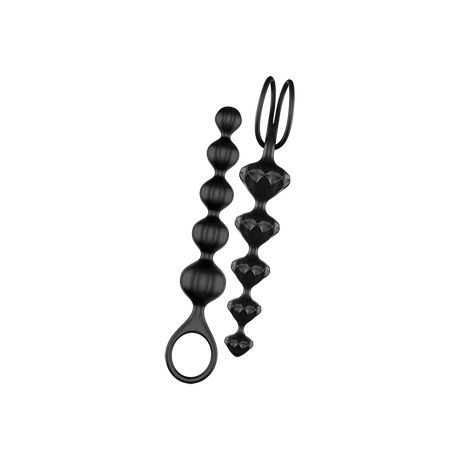 Satisfyer - Love Beads Super Soft Silicone Anal Beads 2 Pieces STF1055 CherryAffairs