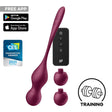 Satisfyer - Love Birds Vary App-Controlled Pelvic Training Kegel Balls (Berry) STF1306 CherryAffairs