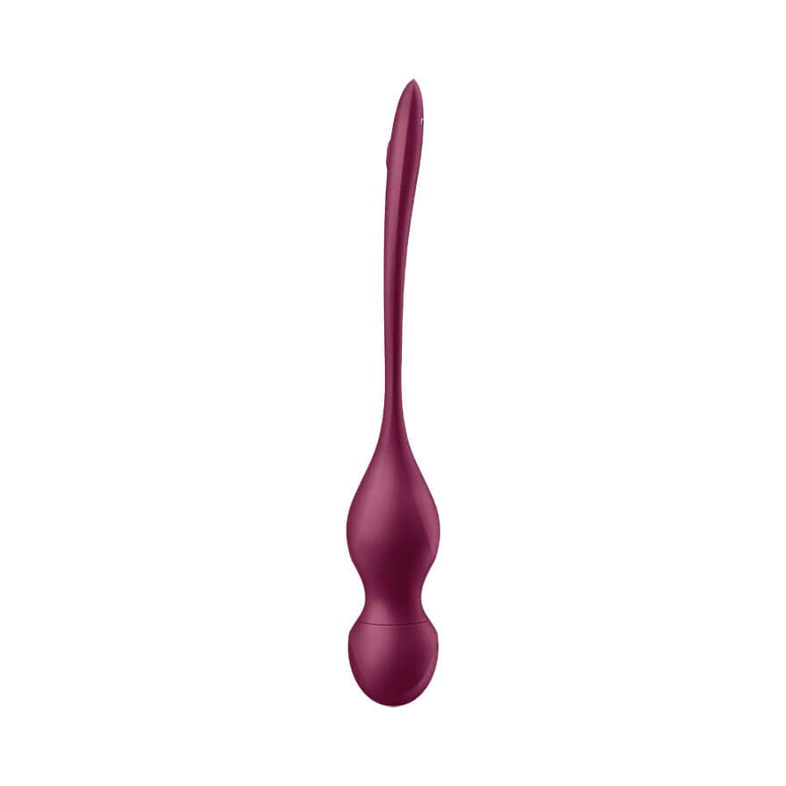 Satisfyer - Love Birds Vary App-Controlled Pelvic Training Kegel Balls (Berry) STF1306 CherryAffairs