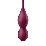 Satisfyer - Love Birds Vary App-Controlled Pelvic Training Kegel Balls (Berry) STF1306 CherryAffairs