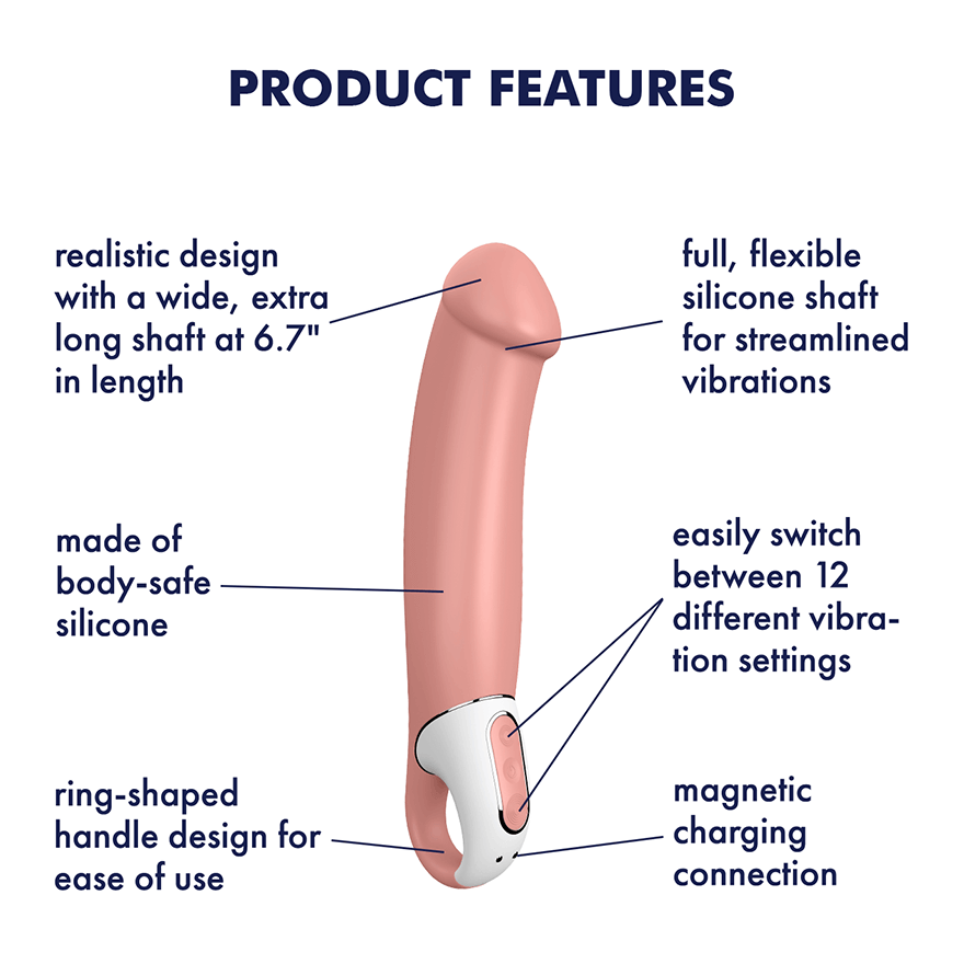 Satisfyer - Master G Spot Vibrator (Beige) STF1035 CherryAffairs