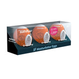 Satisfyer - Naughty Masturbator Egg (Orange) STF1244 CherryAffairs