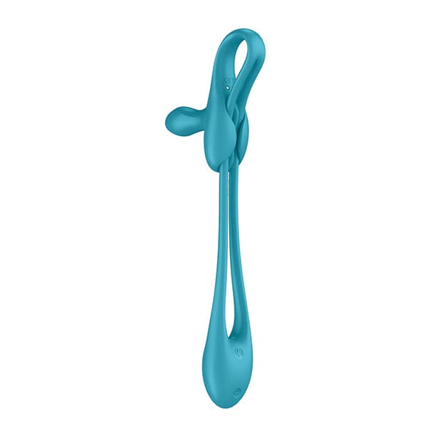 Satisfyer - Plug and Play 1 Flexible Versatile Multi Vibrator (Turquoise) STF1297 CherryAffairs