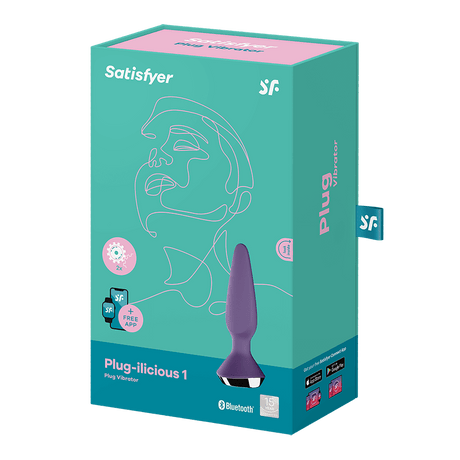 Satisfyer - Plugilicious 1 App-Controlled Anal Plug CherryAffairs