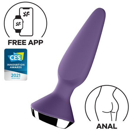 Satisfyer - Plugilicious 1 App-Controlled Anal Plug CherryAffairs