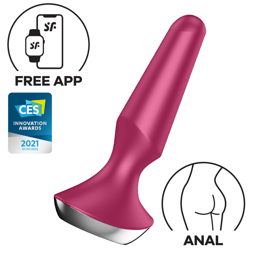 Satisfyer - Plugilicious 2 App-Controlled Anal Plug CherryAffairs