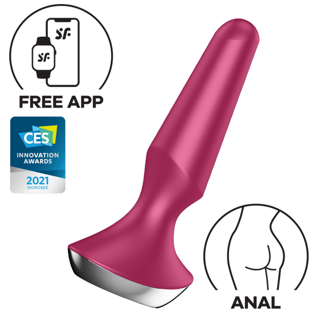 Satisfyer - Plugilicious 2 App-Controlled Anal Plug CherryAffairs