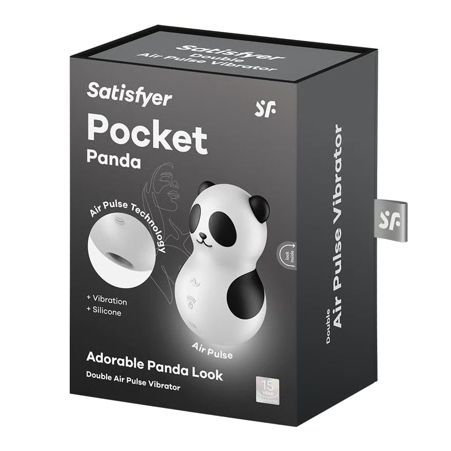 Satisfyer - Pocket Panda Clitoral Air Stimulator (Multi Colour) STF1311 CherryAffairs