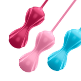 Satisfyer - Power Balls 3 Pieces Kegel Training Set (Multi Colour) STF1046 CherryAffairs