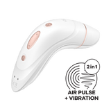 Satisfyer - Pro 1+ Air Pulse Clitoral Air Stimulator (White) STF1010 CherryAffairs