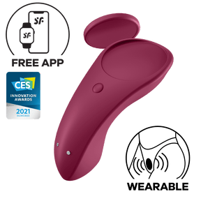 Satisfyer - Sexy Secret App-Controlled Panty Vibrator (Pink) STF1139 CherryAffairs