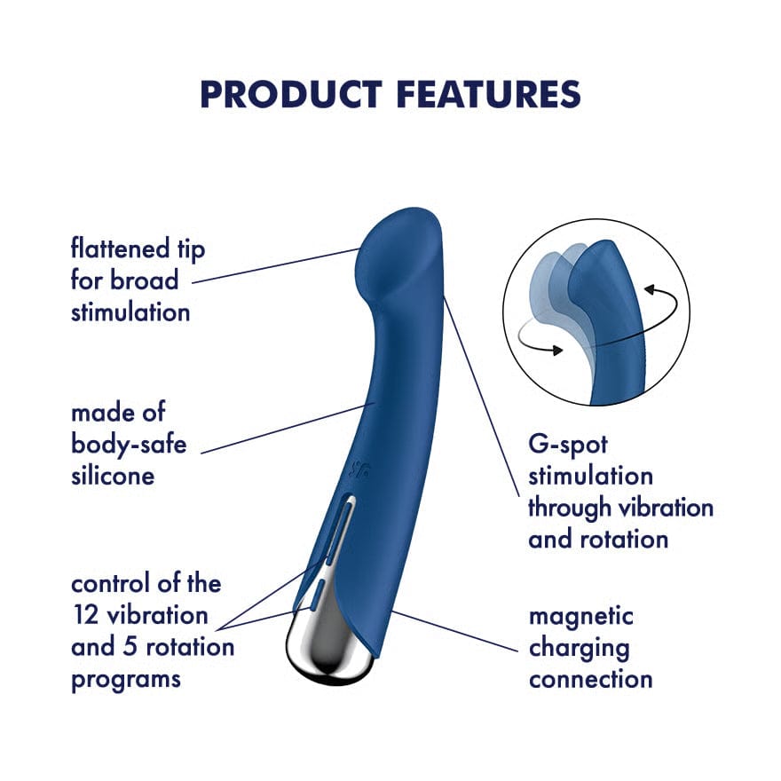 Satisfyer - Spinning G-Spot 1 Rotating G Spot Vibrator CherryAffairs