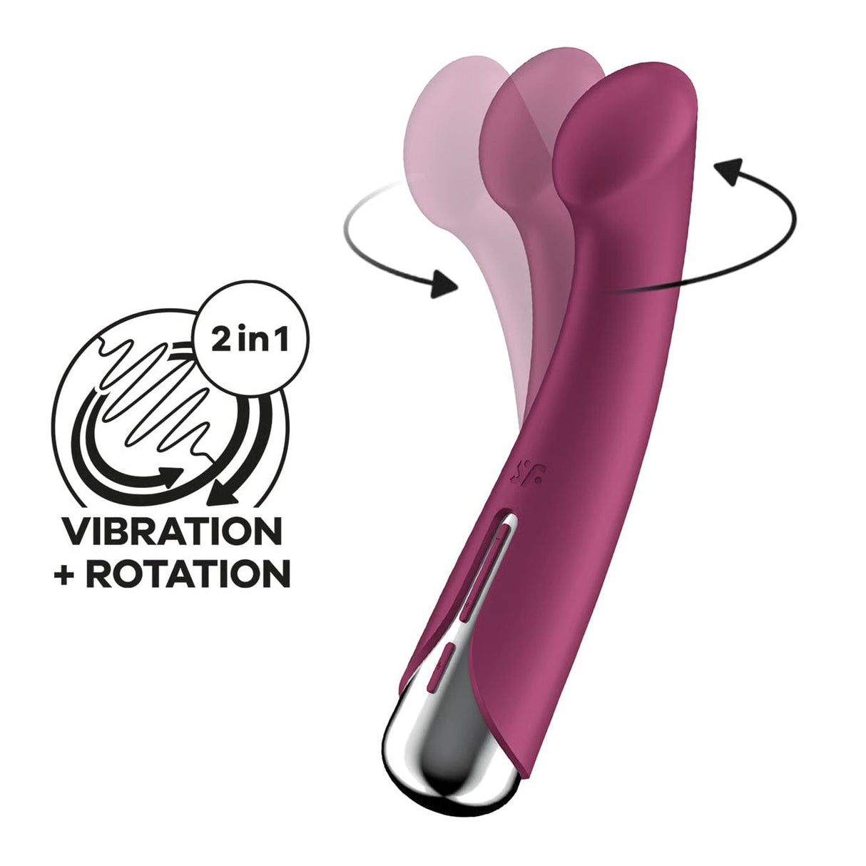 Satisfyer - Spinning G-Spot 1 Rotating G Spot Vibrator CherryAffairs