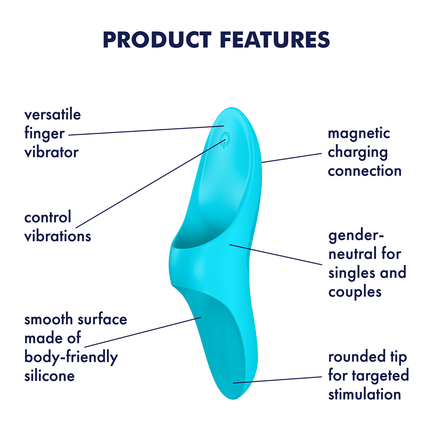 Satisfyer - Teaser Finger Vibrator CherryAffairs