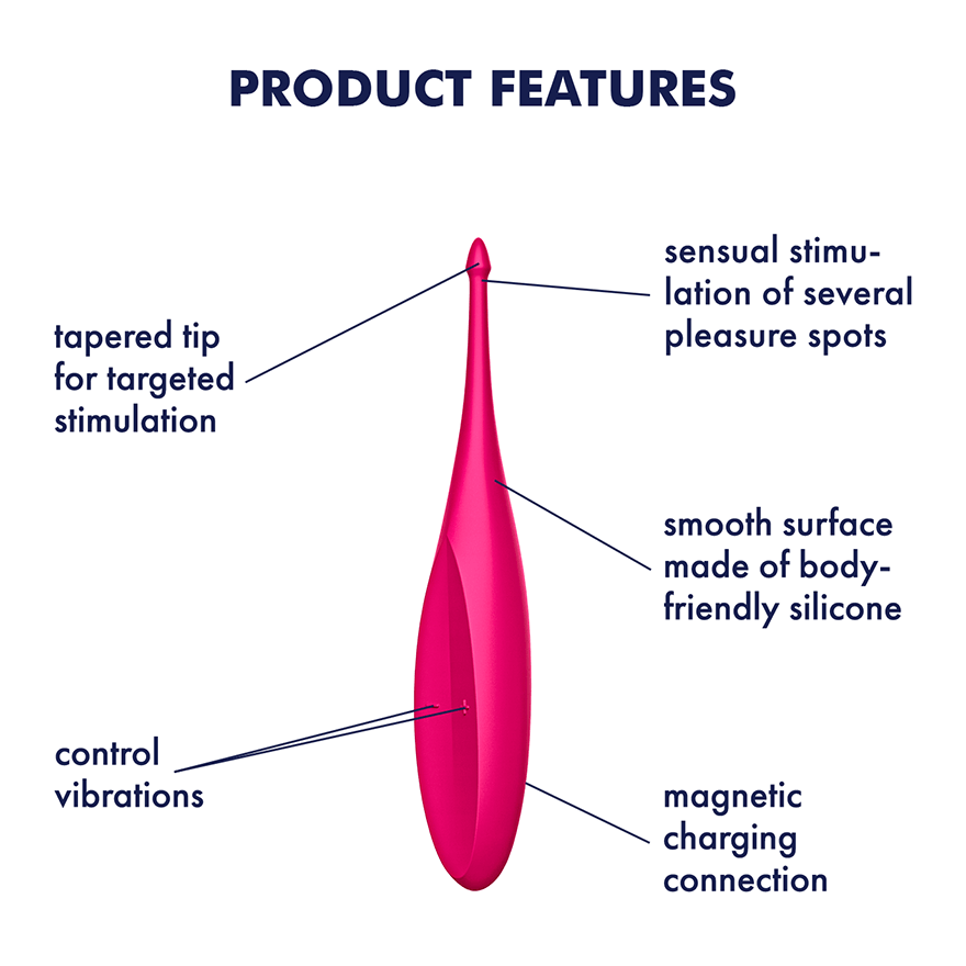 Satisfyer - Twirling Fun Clit Massager CherryAffairs