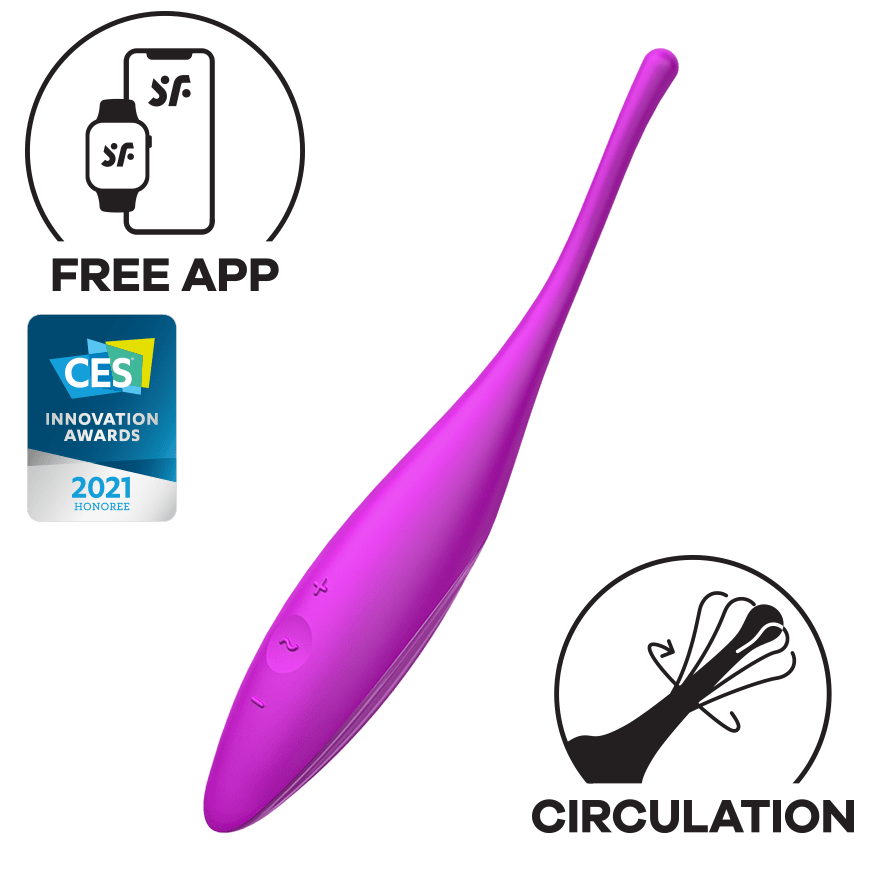 Satisfyer - Twirling Joy App-Controlled Clit Massager CherryAffairs