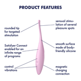 Satisfyer - Twirling Joy App-Controlled Clit Massager CherryAffairs