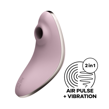 Satisfyer - Vulva Lover 1 Air Pulse Vibration Clitoral Stimulator CherryAffairs