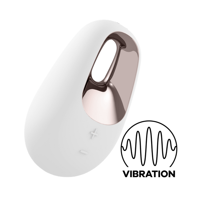 Satisfyer - White Temptation Lay On Vibrator (White) STF1071 CherryAffairs