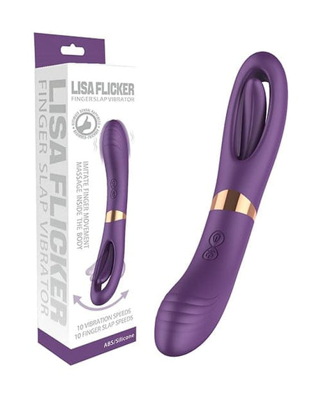 Secwell - Lisa Flicking G-Spot Vibrator (Purple) SEC1004 CherryAffairs