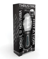 Secwell - Thrusting, Rotating & Vibrating Oral Masturbator (Black) SEC1006 CherryAffairs