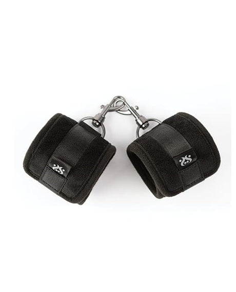 Sei Mio - Sensually Secured Velvet Handcuffs (Black) SEM1002 CherryAffairs