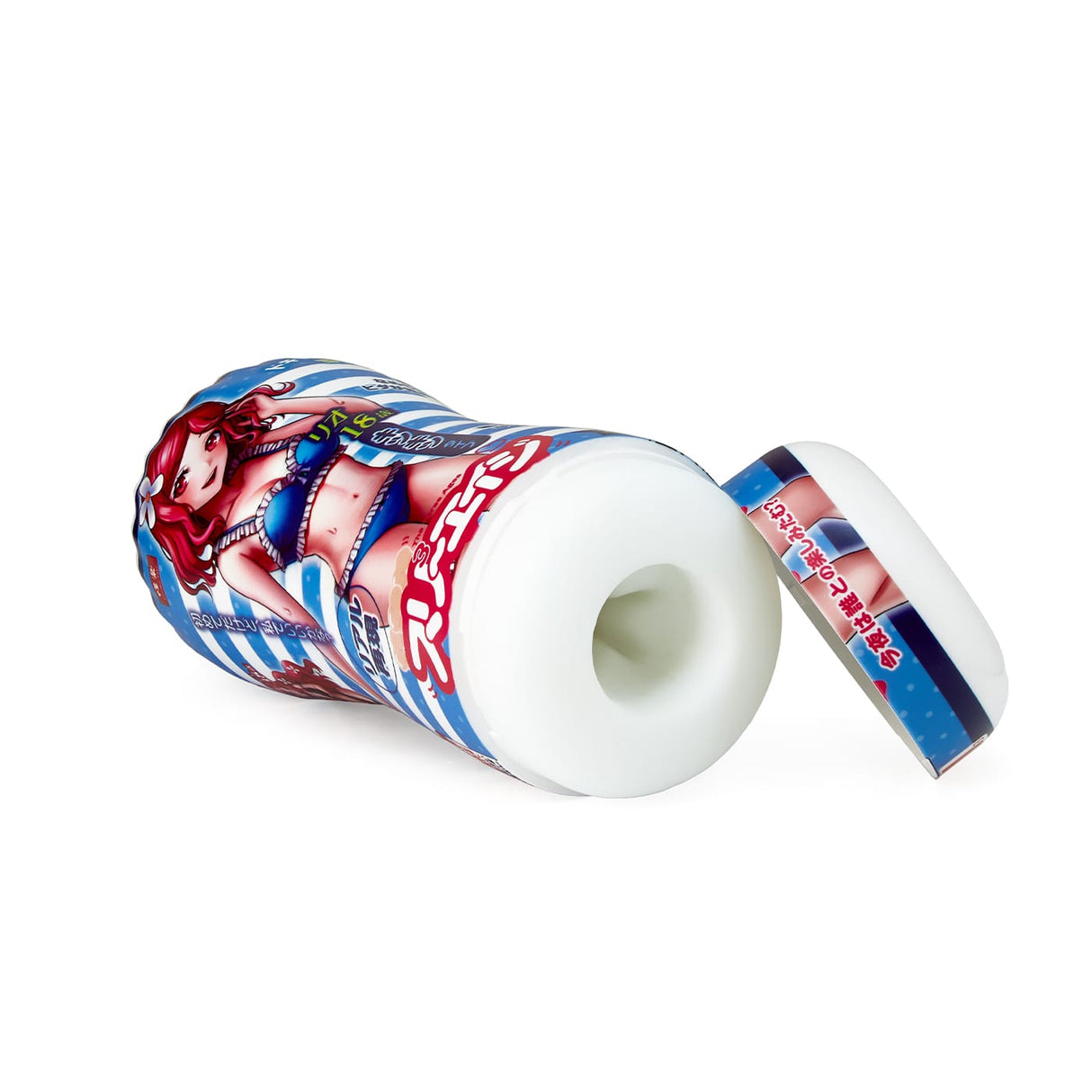 Seiraku Toys - Three Ages 18 Onahole Cup Masturbator (White) SRT1006 CherryAffairs
