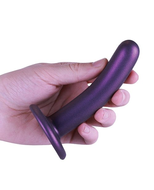 Shots - Ouch 12.7 cm Smooth G-Spot Dildo (Metallic Purple) ST1094 CherryAffairs