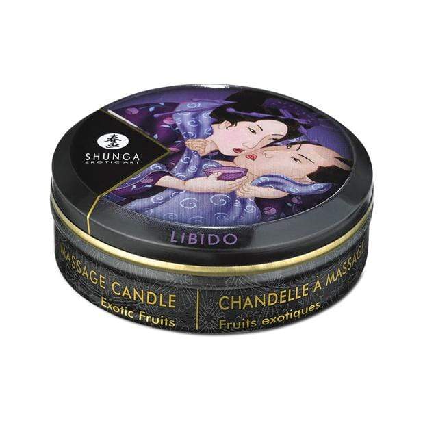 Shunga - Erotic Art Aphrodisia Mini Candlelight Massage Candle Rose Petals 1oz CherryAffairs