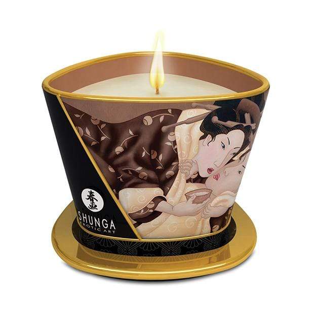 Shunga - Erotic Art Massage Candle Zenitude Exotic Green Tea 5.7oz CherryAffairs